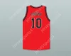 Custom Nay Mens Youth/Kids Maurice Cheks 10 Dusable High School Panthers Red Basketball Jersey 2 Top Stuthed S-6xl