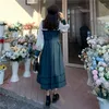 Robes décontractées Sweet Lolita Robe Femmes Spring Elegant Designer Party Midi Femme Slim Kawaii Japonais Korean 2024