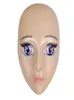 2019 Nouveau anime fille masque Cosplay Cartoon Crossdressher Latex Adulte Blue Eyes Migne Anime Femme Masque 2646900