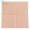 Table de table en plastique jetable Hot xd Gold Blocking Pink Marble Texture Table jetable Set Paper Napkins Party Mariage Carnaval Table Varelle