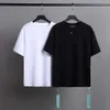 Designer Luxury Chaopai Classic Fashionable Versatile Casual Comfortable High Quality New Version WHITE Short Sleeved Loose Arrow T-shirt for Couples
