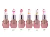 Crystal Jelly Lip Balm Lipstick Bloemtemperatuur Verandering Lip Gloss Transparant Langstakkende Moisturizer Makeup9150292