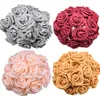 2448PCS 7cm Artificial Flower Bouquet Pe Foam Rose Fake Flowers For Wedding Birthday Party Decor Supplies Valentine039S Day GI2433459