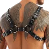 Reggiseni set gay rave imbracatura man pu pelle in pelle bondage accessori feticci giocattoli per uomini per biancheria intima giarrettiera