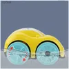 Bath Toys Childrens Shower Water Toys Abs Wintup Car Cartoon Car Baby Shower Toys Cadeaux Childrens Amphibie Car Bains de salle de bains