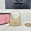 Zachte schapenleer hobo onderarm tas damesheren bovenste handgreep echte lederen klassieke pochette handtas tas luxe designer tote koppeling crossbody satchel tassen