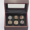 Band Rings 6 NCAA University of Alabama Red Tide University Championship Ring Set Box K8XF
