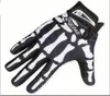 Herrendesigner Biker Rennhandschuhe Sommer Winter Fünf Finger Handschuhe Finger geschütztes Schädel bedruckt atmungsaktive Handschuhe3845784