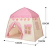 Childrens Zelt Indoor Outdoor Games Garten Tipi Prinzessin Schloss Klappbarer Spielzeug Zelte Enfant Room House Teepe Playhouse 240419