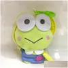 Animaux en peluche en peluche en gros Kero Keroppi Melody mignon petite capuche jaune p