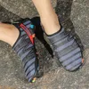 メンズウォーターシューズベアフットフラットシューズビーチウォーククイック乾燥摩耗性ユニセックス夏の裸足靴サイズ35-46 240419