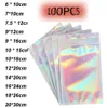 100pcs całe samozapłacalne worek Fałszywe rzęsy aluminiowe folia opakowań torba detaliczna przekąski do przechowywania Wodoodporne opakowanie 59994588