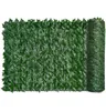 Escrive Trellis Gates Artificiel Haid Leaf vert feuille de clôture Ivy Plant Plant Fake Grass Doptarp Doptarp Protection de la vie privée 9836396