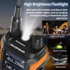 Baofeng UV-21 Pro v2 Walkie Talkie Long Range Sem fio Frequência Tipo-C Tri Band Poady Waterproof Bigh Way Radio 240430