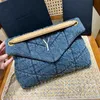 Sac de créateur de haute qualité sac en denim sac à bandoulière Luxury Mini Purse Fashion Fashion Fomen's Tote 10a Luxury Hands sacs