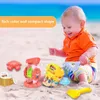 Piasek zabawa woda zabawa letnia piasek plażowy zabawki dla dzieci zestaw piaskownicy zestaw wodociągowy piasek wiadro narzędzie narzędzie na zewnątrz dla dzieci chłopiec prezenty D240429
