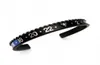 Braccialetti di braccialetti neri in acciaio inossidabile 361L Braccialette per autoialetro per tachimetro per amante il regalo di amici di San Valentino B00848043466