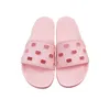 Authentische Plattform -Slipper Sandalen Männer Frauen Heels Staubbeutel wasserdichtes Gummi Luxusdesigner Blumenstrand Außenschild Sandalenschaum Famoius mit Kasten gestickt