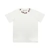 Palm Pa Tops Logo à la main Logo Summer Loose Luxe Tees Unisexe Couple T-Shirts Retro Streetwear T-Shirt Angels 2290 DVM