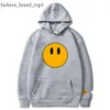 Men's Hoodie Yellow Smiley Draw Hoodie Face Letters Print Sweatshirt Women's Tshirt Quality Cotton Trend Long Sleeve Draw Hoodie High Street Casual Hooded 7550