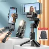 SELIE MONOPODS Suivi du smartphone Suivre Universal Joint Stabilizer Stick Stick Trépied avec télécommande sans fil Light Fil