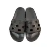 2024 New Sandals Flats 샌들 폼 캔버스 플랫폼 슬라이드 방수 고급 슬리퍼 야외 발 뒤꿈치 자수 여성 famoius mens 여자 미끄러짐 욕실 먼지 가방