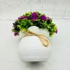 Декоративные цветы искусственные растения в горшках Реалистичные маленькие дикие хризантема Бонсай для домашнего украшения Живой подделка