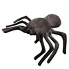 Creative Black Spider Toy Plush Doll Simulation Black Spider Doll Prank Props Halloween Gift