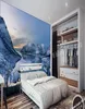 wallpaper scenery for walls Custom wallpaper nonwoven Snow snow lake scenery wall po wallpaper7657391