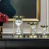 115 Minutes est Retro Metal Hourglass Classical Timer Living Room Office Desk Decor Ornaments Alarm Sandglass Craft Gift 240430