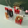 Cosmetic Organizer Large size lipstick stand display shelf makeup box nail polish organizer 24 grid acrylic Q240429