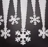 Украшение вечеринки пена снежинки баннер Гарленда Элегантный колокольчик баннеры флагов Банкинг для свадебного Рождества
