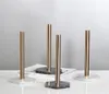 Nordic Retro Style Natural Marble Goldplated Paper Paper Tower Roll Rouleau ACCESSOIRES DE BURANT CONSTACT
