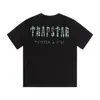 2023 Summer New Trapstar Blue Camo Grande Le-Letter High Definition Short Short Sleeve Batch