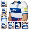 QPR Queens Park Rangers Jerseys de football à la maison 2024/25 Shirts de football Bobby Zamora L.Dykes T.Roberts C.Willock A.Adomah M.BONNE Men Kit de chemise de football pour enfants