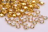 SS12 Sewing Clear Crystals Claw Rhinestones Flatback Glass Kamienie Szyj na kryształu strass do ubrania rzemiosło 1440pcs3793824