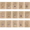 Keychains Natural Stone Beads Key Ring Chakras Healing Crystal Beaded Chain Keyholder Metal Keychain Bags Pendant DIY Accessories Card
