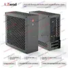 Столовая ткань одноразовая питание 1U Шасси ITX Двусторонняя пачка LZMOD 5L MINI A24-V5 ДВОЙСКИЙ СЛОТ