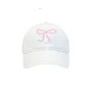 Caps de bola Bordado Besto Bowtie Baseball Hat para menina Ajusta Ajuste do esporte coreano Sun Fashion Moda Sweet Sports Wholesale