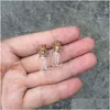 Parfymflaskor mini glasflaskor med kork 10x18x5mm 0,5 ml tom små önskvärt flaskor burkar 300 st.