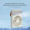 Electric Fans USB Interface 3-Hole Spray Humidification Refrigeration Air Conditioner Portable Desktop Mini Electric Fan d240429