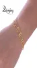 Duoying dubbele ketting link Bracelet Des Custom Capust Capital Letter armbanden gepersonaliseerde sieraden initialen naam armband nieuw voor Etsy J13559367