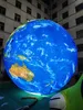 6m dia (20 pieds) Beau ballon gonflable terre planche gonflables planète pour décoration de scène de boîte de nuit