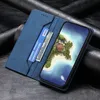 مناسبة لـ iPhone 15 Phone Case 14 13 11 ، Coll Color Magnetic Multi-Color Insertion RFID Flip Phone Case