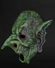 New Witch Mask Green Gobblin Cosplay Costume Elfe Elfe Scary Halloween Carnival Festival Party accessoires L2205302709330