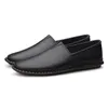 Chaussures décontractées Men Locs Slip on Fashion Mocasins Soft Moccasins extérieur Printemps Automne Généralités en cuir Plats Driving Man