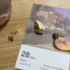 Designer Saturn Planet Orb Pearl Ohrringe Gold Silber 18K Gold plattiert Punk Vintage Perlen Ohrringe für Frauen Schmuck Free Original Box Set