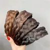 Bigas de peluca Dieleza trenzada para mujeres Babina de pescado Bandas de cabello Handmaded Bands Bandas para el cabello de peinado