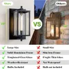 フロントポーチ、玄関、またはガレージのためのこの農家スタイルのゴールドバーン照明器具 - 耐久性のある屋外照明ソリューションであなたの家の外観を強化する