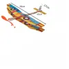 1 st skum Glider Plane Airplane Toy Rubber Band Powered Model Aircraft For Kids Outdoor Sport Children Education Gift 240430